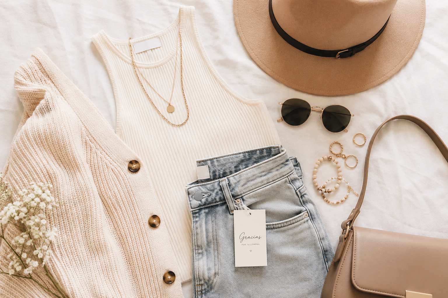 Ropa y accesorios de Coco Shopping, listos para entregar